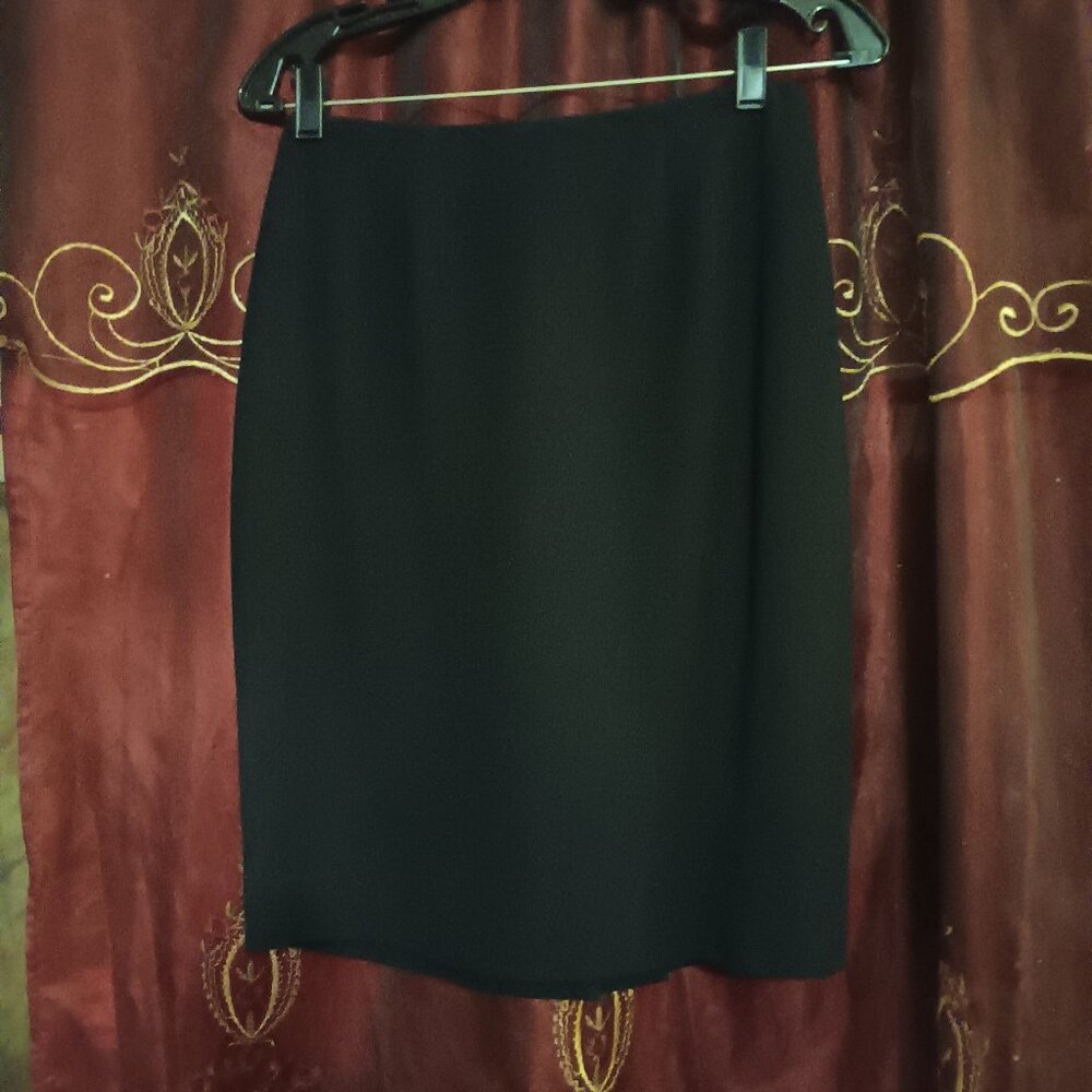 DANA BUCHMAN VINTAGE BLACK LABEL BLACK SKIRT SIZE 4